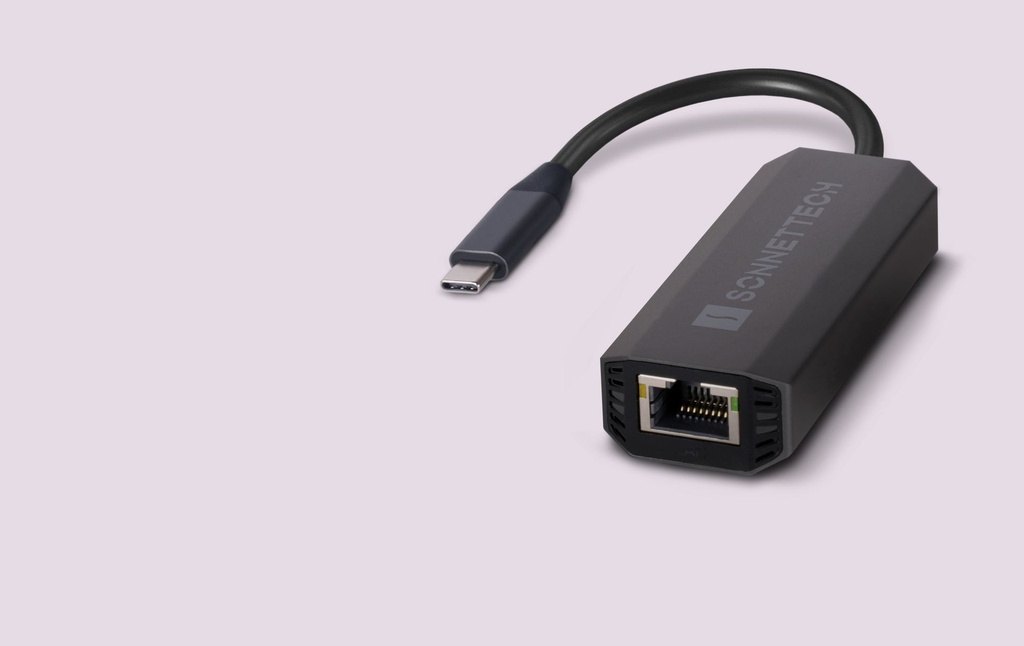 Sonnet Solo 5G USB-C to Gigabit Ethernet 5Gbe adapter