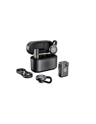 Hollyland LARK M2S Wireless Lavalier Microphone Combo (with Camera RX + USB-C RX + USB-C to Lightning Cable, S